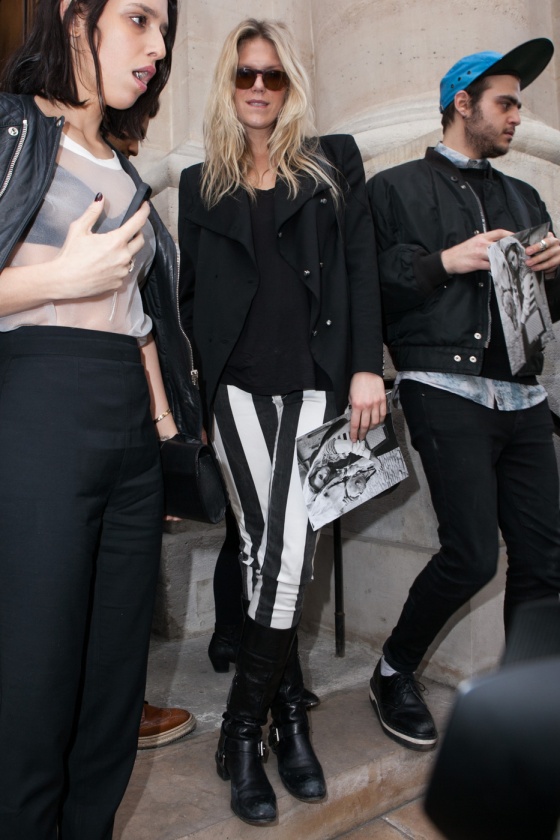 Alexandra Richards attends Jean-Charles de Castelbajac Fashion Show at the Paris Fashion Week